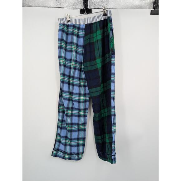 Aerie Lounge Pants Women's Large Patchwork Pockets Flannel Material Sleep Comfy - Picture 3 of 9